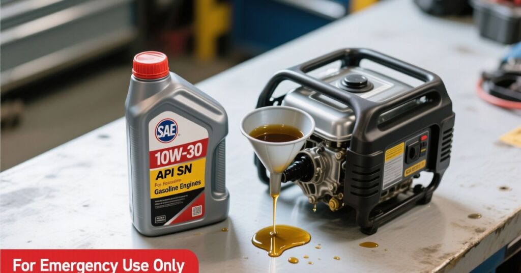 Can I Use Car Engine Oil for Generator: Essential Facts Revealed
