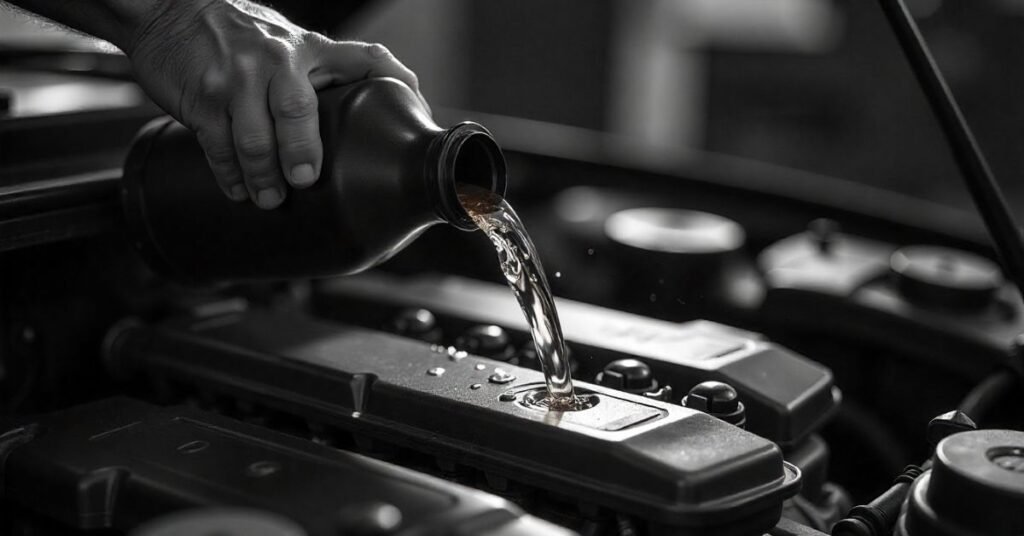 engine break in oil