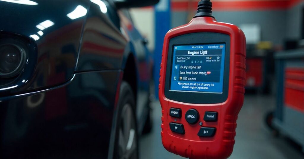 engine light on after oil change