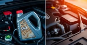 wrong engine oil in car
