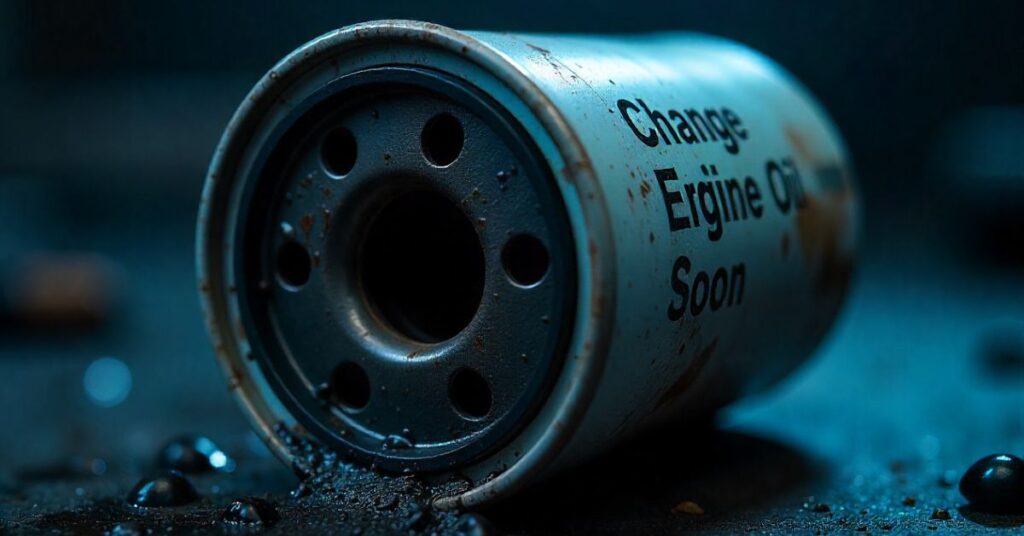 Change Engine Oil Soon 
