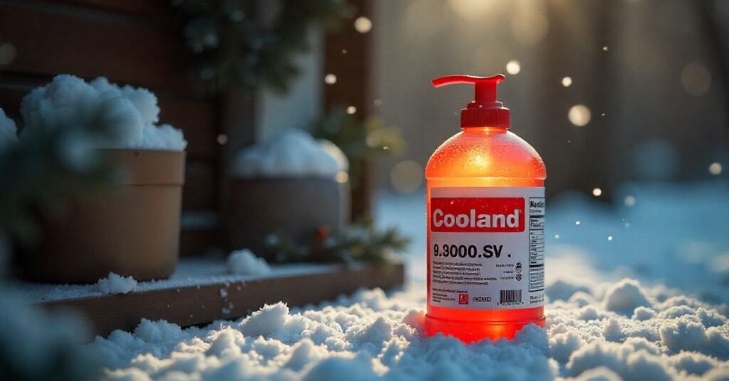 how to store coolant safely