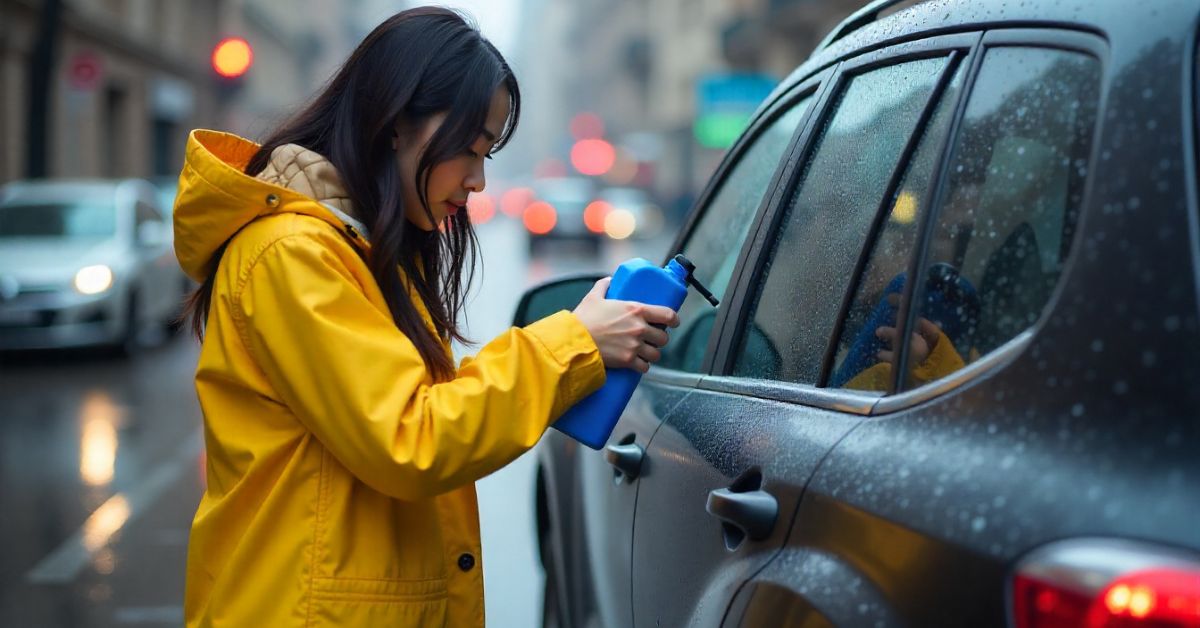 how to check and top up your screen wash