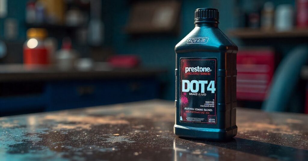 prestone dot 4 brake fluid