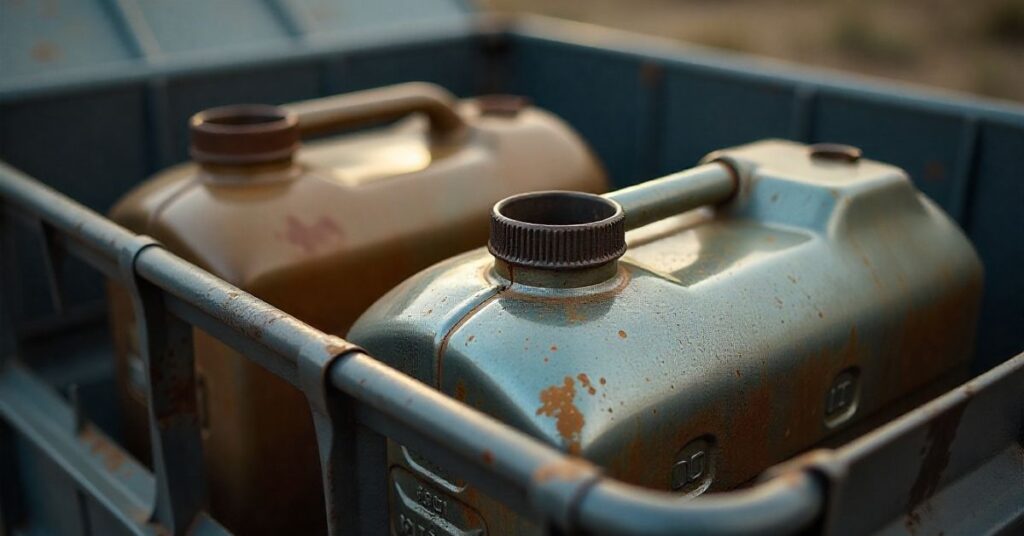 engine oil container