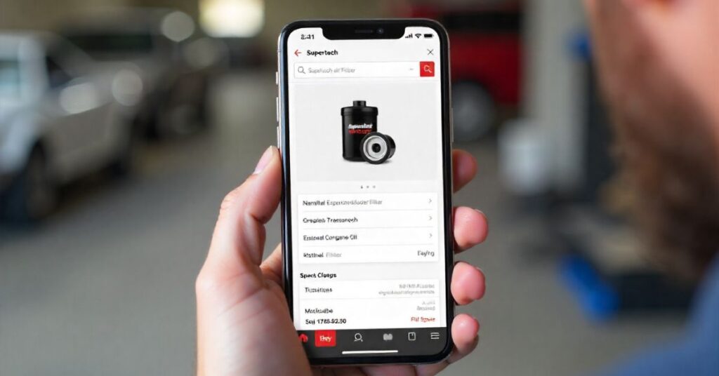 supertech air filter lookup